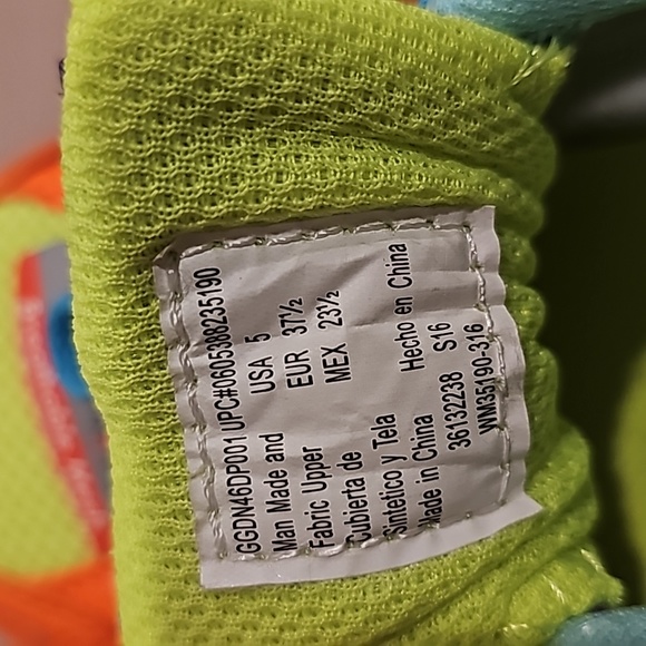 B Danskin Now womens 5 Neon Fashion Sneakers Shoes Pink Purple 80s 90s Vibe NWT - Picture 7 of 11